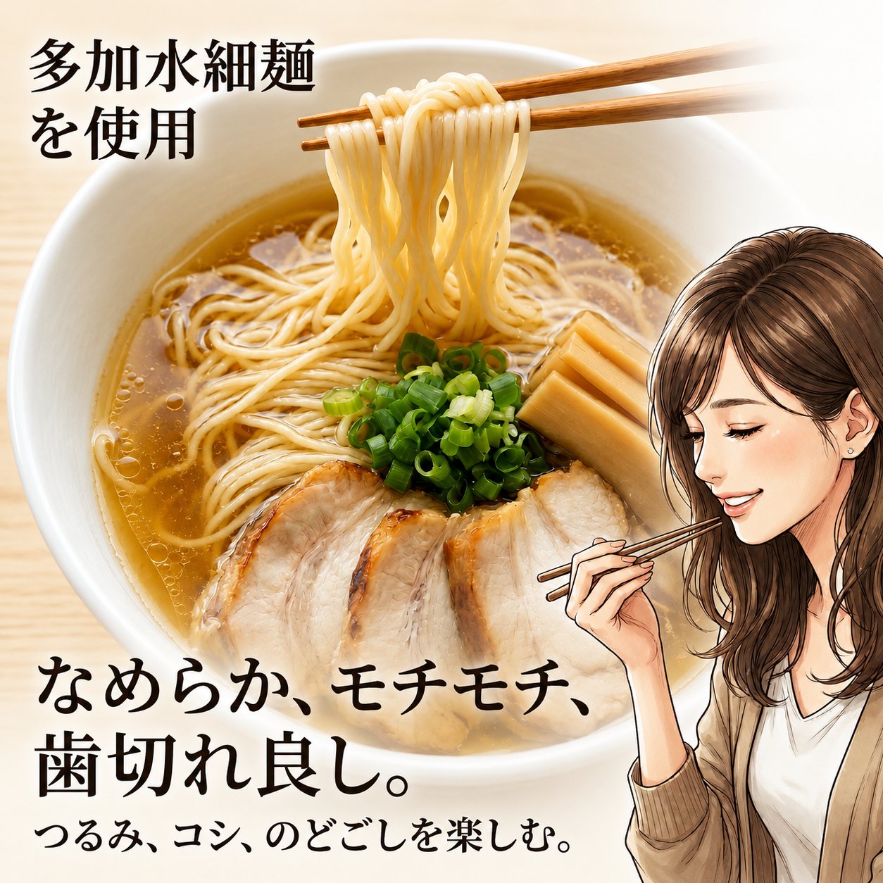 伝説の鮎煮干しラーメン LP画像 3